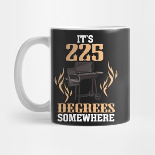 BBQ: 225 Degrees BBQ Gift Mug